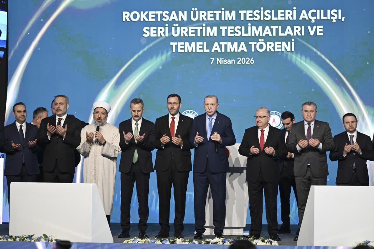 ROKETSAN tesisleri dualarla açıldı
